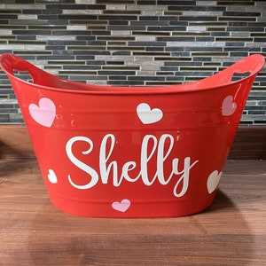 Personalized Bucket Name Bucket Anniversary Gift Gift Basket Customized Address Bucket Personalized Gift Basket Mail Name Gift Basket Personalized Bucket Name Bucket Anniversary Gift Gift Basket Customized Address Bucket Personalized Gift Basket Mail Name Gift Basket