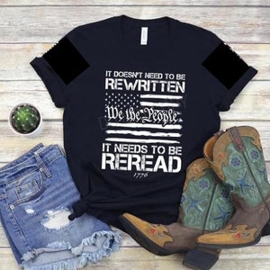 We The People | Unisex T-shirt | Patriot | Constitution