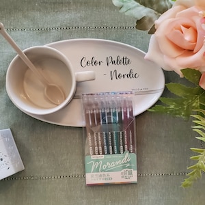 Morandi Gel Pens - Nordic