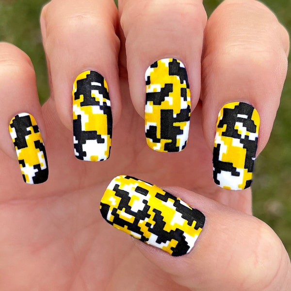 Ice Hockey Nail Decal Etsy