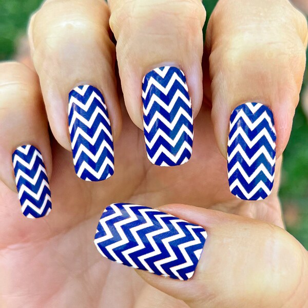 Chevron Nail Decal
