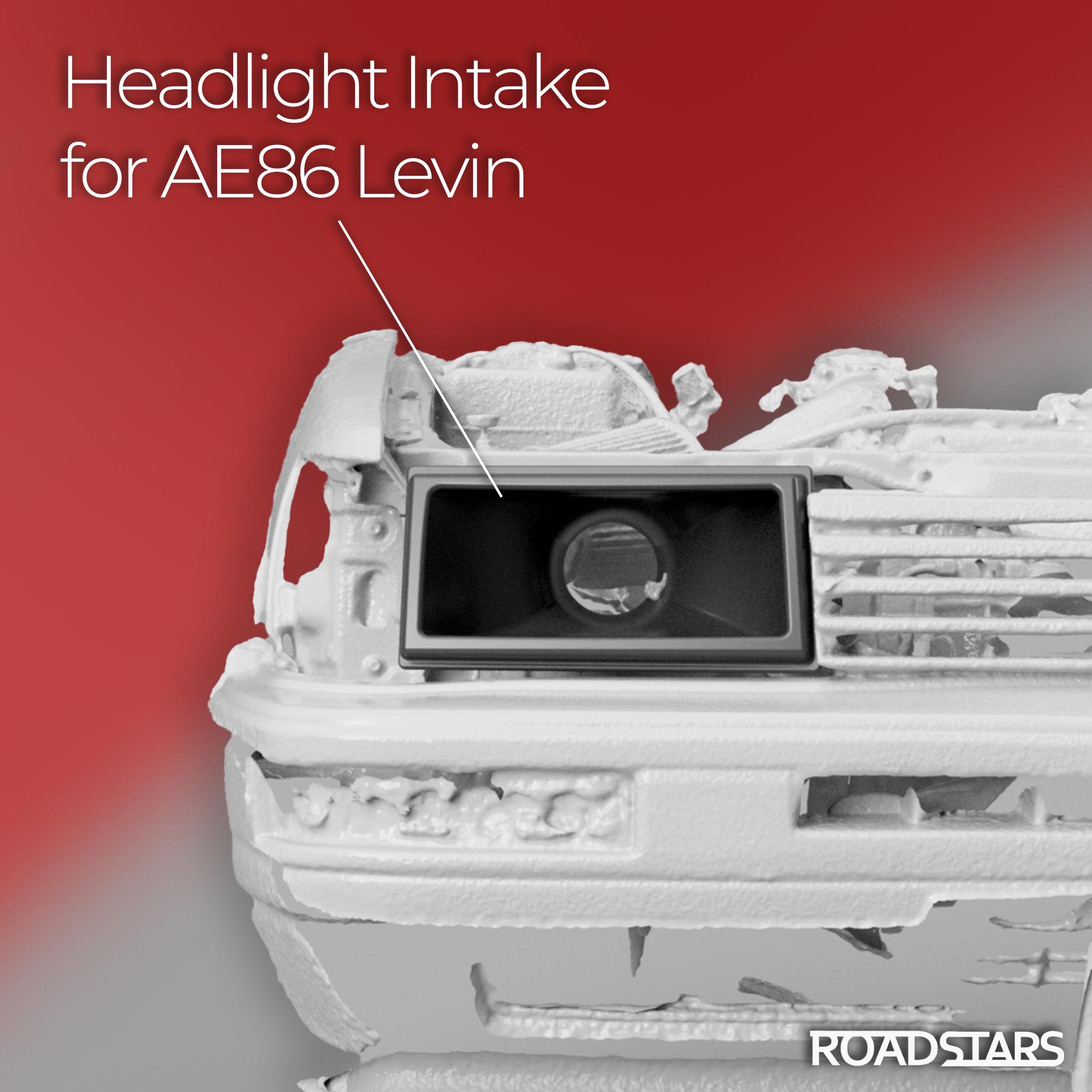 AE86 レビン ヘッドライトインテーク - レースカーインテーク - Etsy 日本