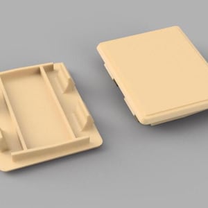 3D File - AE86 Dashboard Plug (Power Mirror Switch Block Off Plate)