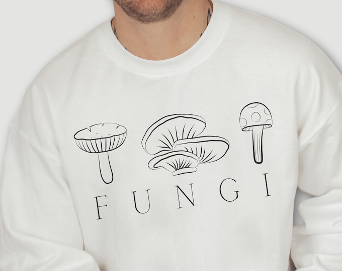 Featured listing image: Fungi Unisex Crewneck Sweatshirt