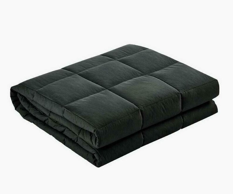 Heavy Weighted Blanket 10 Lbs 15 Lbs 20 Lbs 100 Natural Etsy