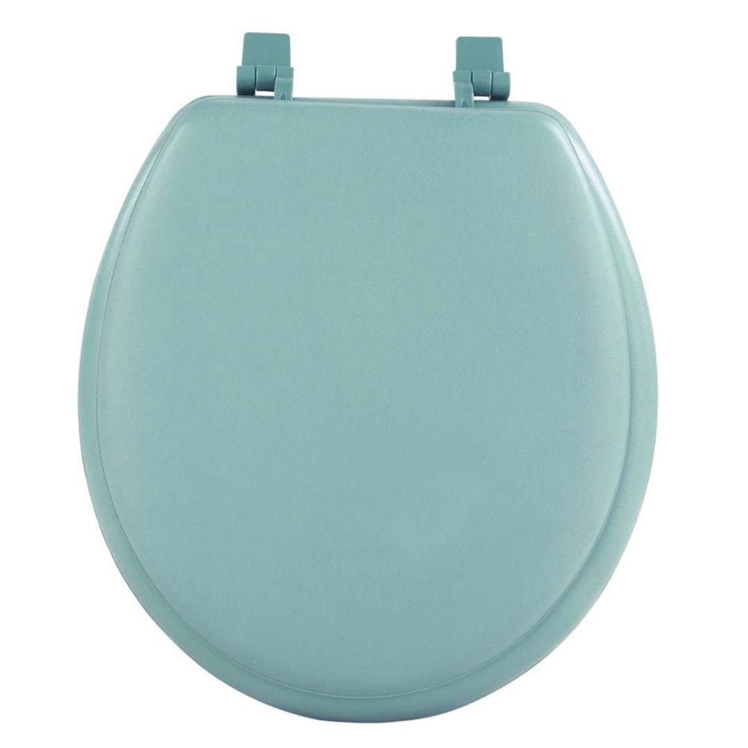 Mint Green Soft Cushioned Round Toilet Seat Padded Etsy