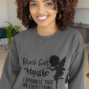Black Girl Magic SVG: Digital Download for Cricut, Silhouette image 2