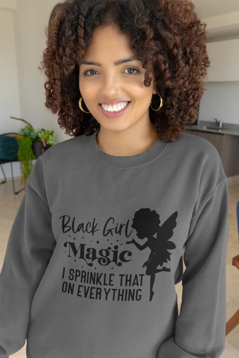 Black Girl Magic SVG: Digital Download for Cricut, Silhouette image 2