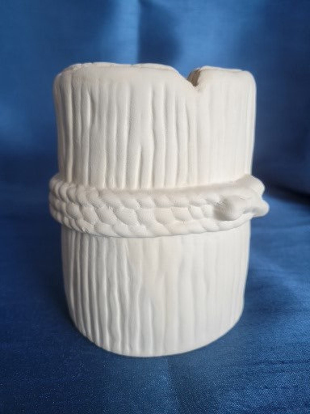 Log Ceramic Bisque Paint Your Own Pottery Etsy