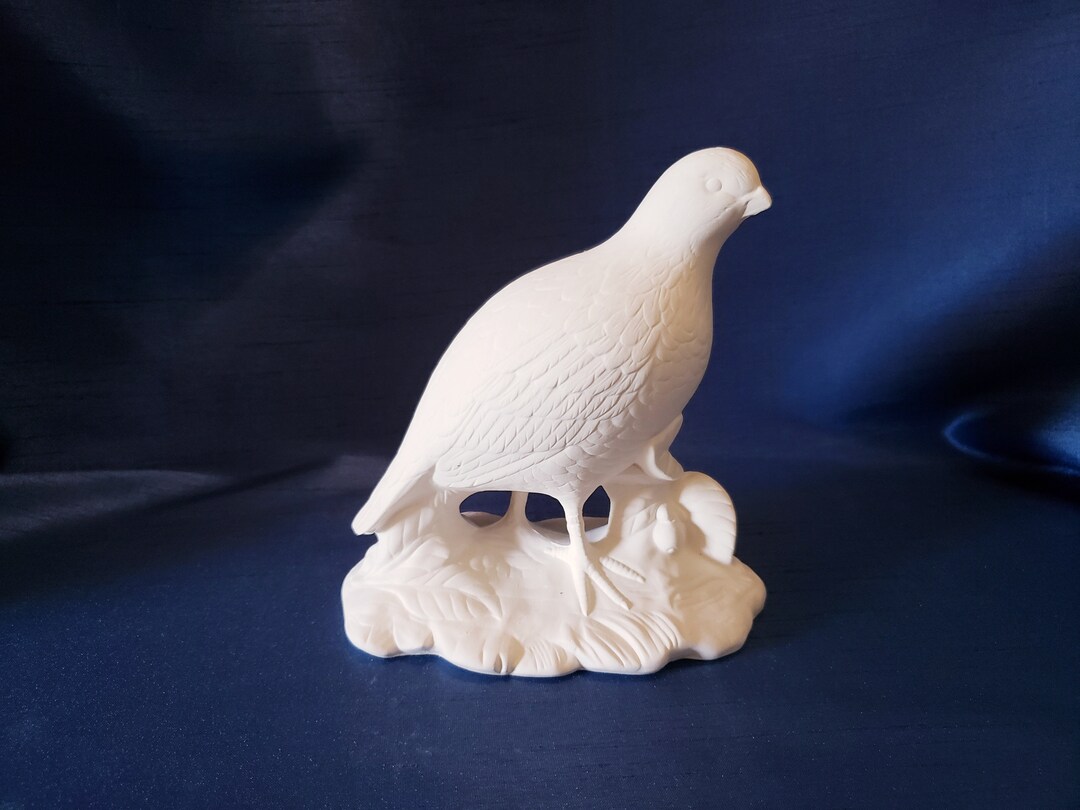 Quail Ceramic Bisque Paint Your Own Pottery Etsy