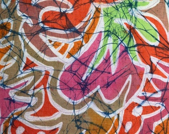 Abstract batik picture/fabric