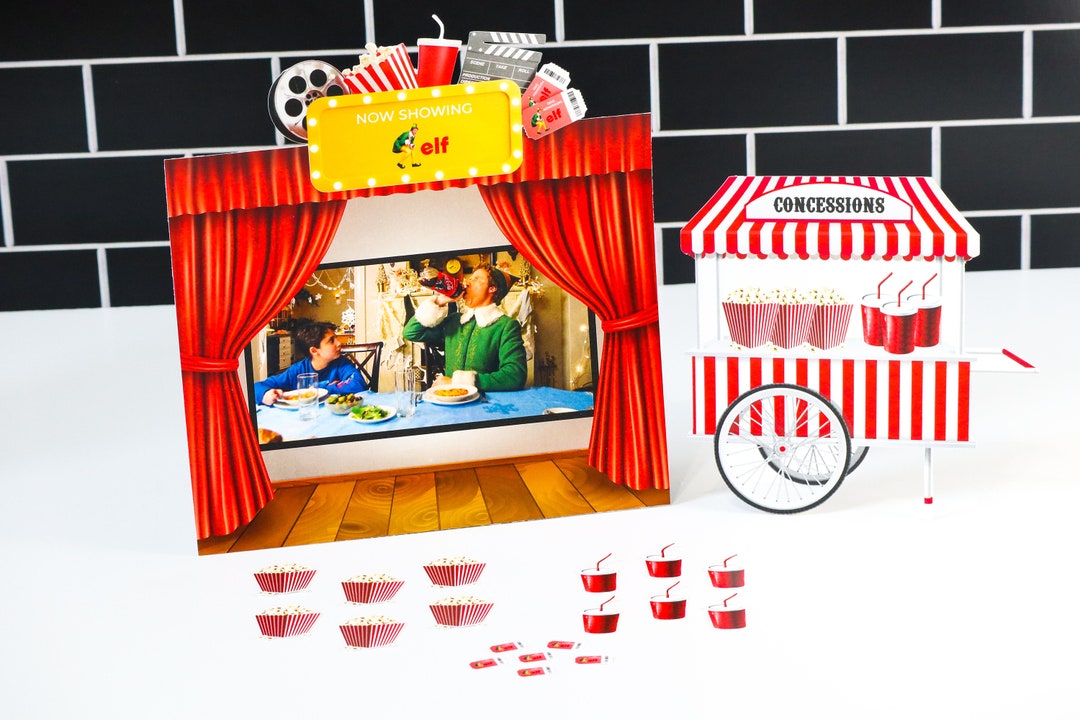 Christmas Elf Movie Theatre Scene  Elf Props  Elf Scene