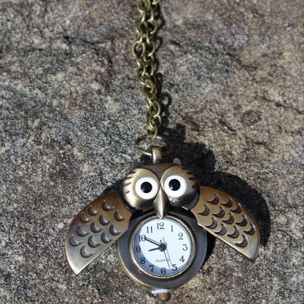 Owl Clock - Etsy