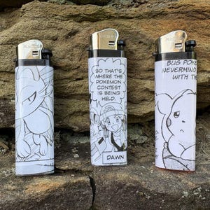 Manga Lighters 3 Pack *RANDOM SELECTION*