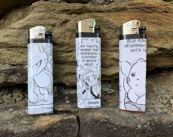 Manga Lighters 3 Pack *RANDOM SELECTION*