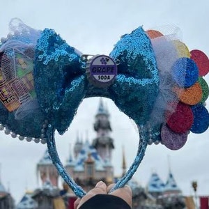 Up inspired Mickey Ears--Carl and Ellie, Mickey Ears, Minnie Ears, Disney Ears, Mouse Ears