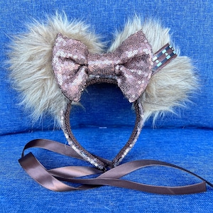 Chewbacca Inspired Mickey Ears, Mickey Ears, Minnie Ears, Disney Ears, Mouse Ears