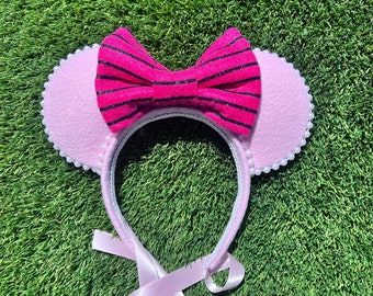 Piglet Inspired Mickey Ears, Mickey Ears, Minnie Ears, Disney Ears, Mouse Ears