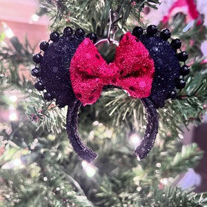 Mickey Ears Inspired Key Chain, Disney Key Chain, Minnie Key Chain, Mickey Key Chain