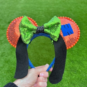 Goofy inspirierte Micky Ohren, Micky Ohren, Minnie Ohren, Disney Ohren, Maus Ohren
