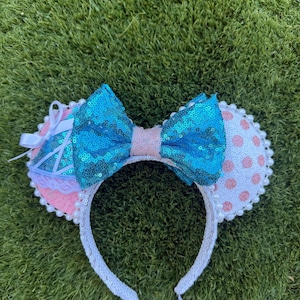 Little Bo Peep Inspired Mickey Ears, Mickey Ears, Minnie Ears, Disney Ears, Mouse Ears, Toy Story Ears