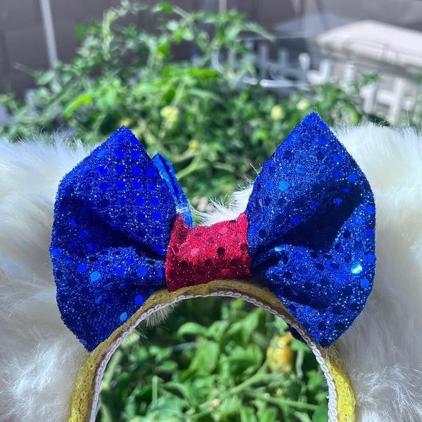 Donald Duck Inspired Ears, Daisy Duck Inspired Mickey Ears, Mickey Ears, Minnie Ears, Disney Ears, Mouse Ears, Mickey Headbands