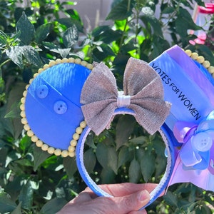 Mrs. Banks Suffragette Inspired Mickey Ears, Mickey Ears, Minnie Ears, Disney Ears, Mouse Ears