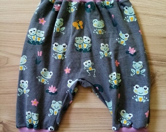 Pump Pants Baby Cute Frogs