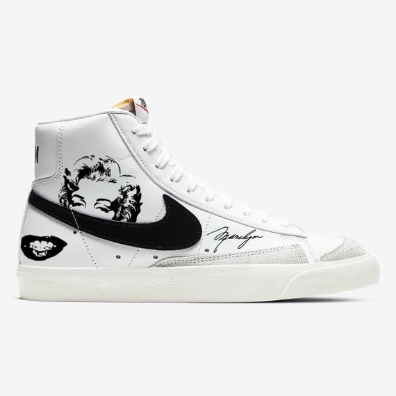 Custom marilyn Monroe Nike Blazer Mid 77 - Etsy Canada