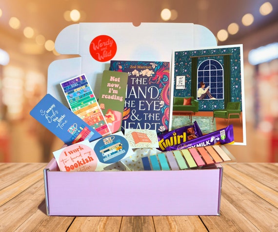 Custom Book Lover Gift Box Blind Date With A Book Mystery Book