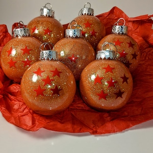 Dragon Ball Custom Glitter Christmas Ornament