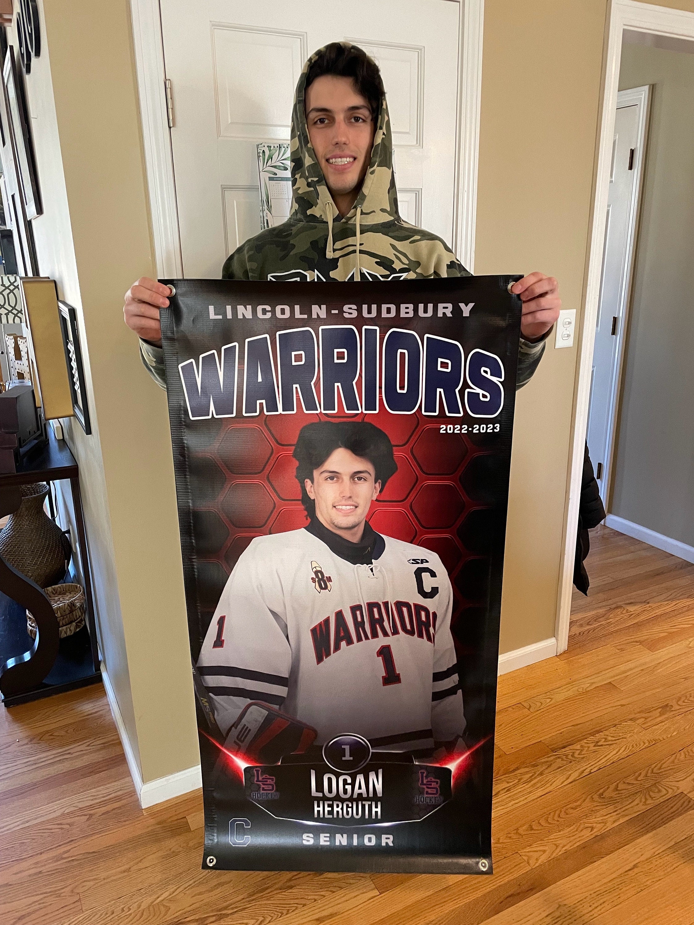 Custom Printed Senior Sports Banners Senior Night Senior Night Banner Baseball Senior Softball Senior Lacrosse Senior Field Hockey Etsy