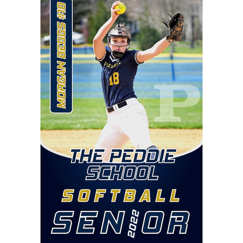 Custom Printed Senior Sports Banners Senior Night Senior Etsy