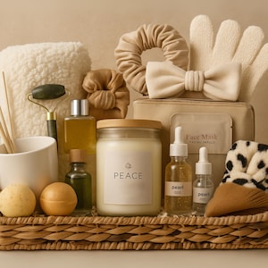 Luxe Self-Care Spa Gift Box: Relaxation & Pampering