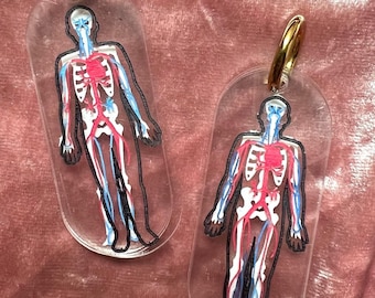 Layers of the Body Earrings