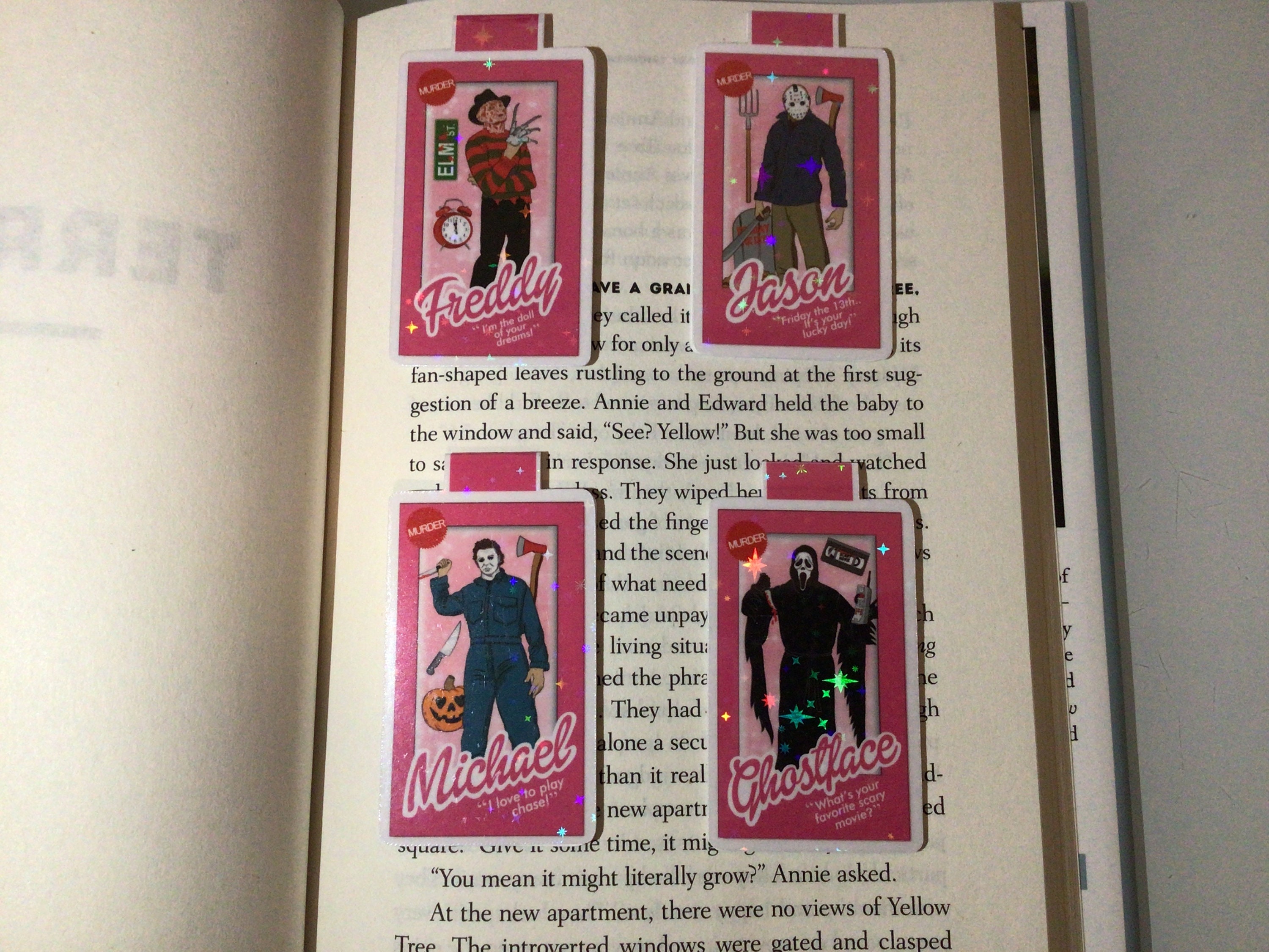 Horror Dolls| horror bookmarks| PinkDoll box|