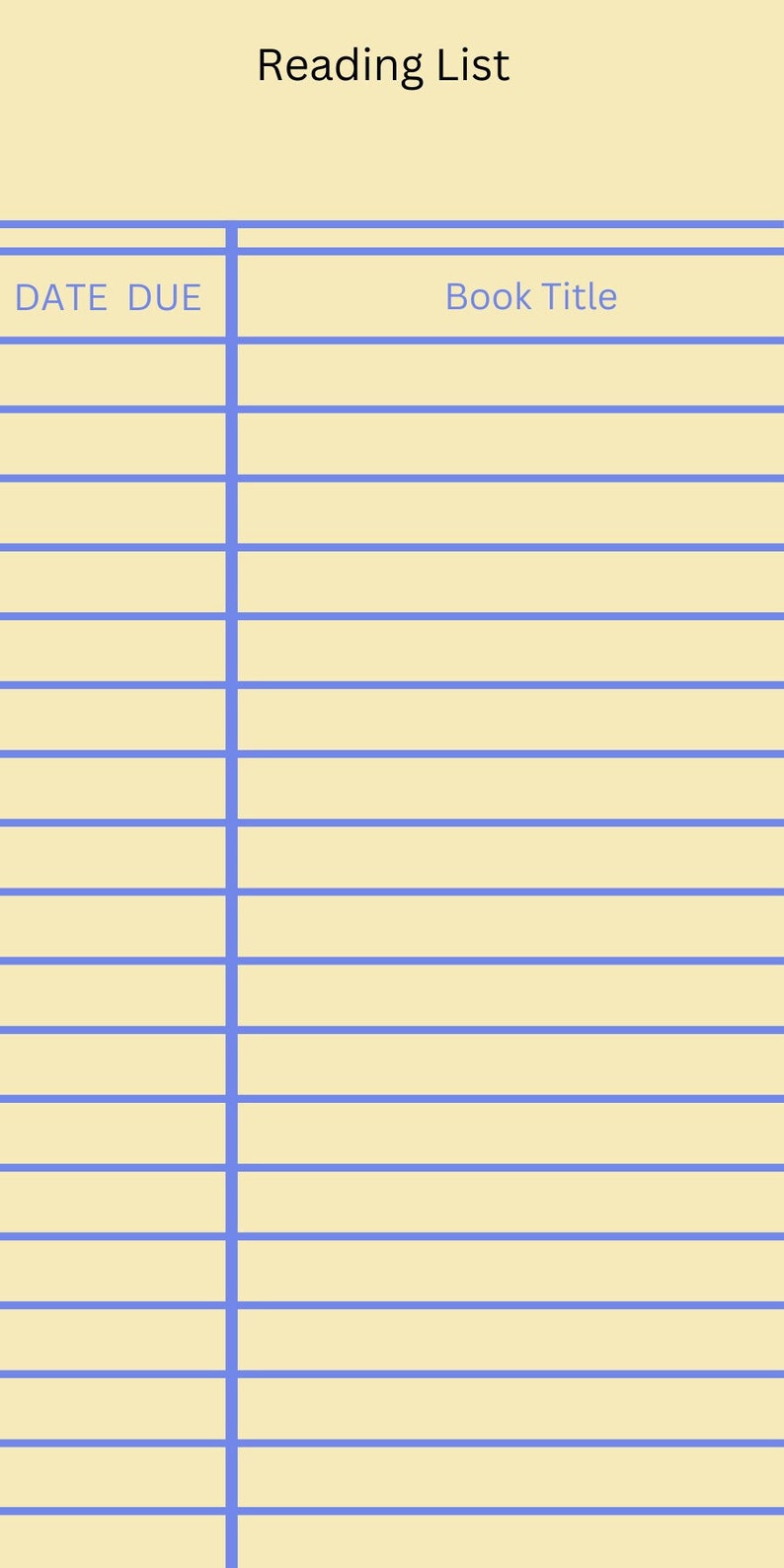 Library Card Printable File Etsy - Il 794xN.4562719108 3els 