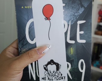 Scary bookmark| it bookmark| Horror Movie Bookmark| Scary bookmark