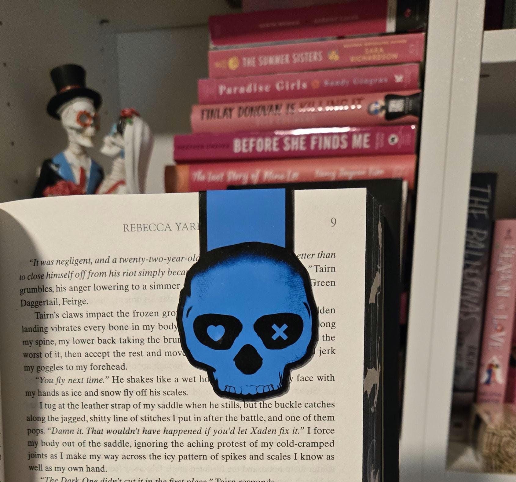 lights out magnetic bookmarks | dark romance readers bookmarks| smutty bookmarks
