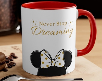 Minnie Mouse Mug, Disney Inspired Mug, Magic Kingdom Mug, Disney Gift, Disney Coffee Mug, Disney Tea Mug, Minnie Mouse Mug, Disney Home