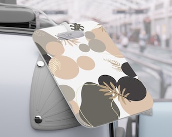 Boho Neutral Personalized Luggage Tag, Custom Disney Luggage Tag, Disney Inspired Print, Vacation Tag, Travel Accessories, Disney Gift