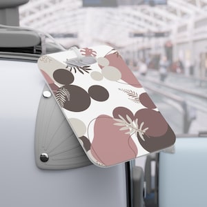 Etiqueta de bagagem personalizada da Disney, Boho Blush, etiqueta de bagagem personalizada da Disney, impressão inspirada na Disney, etiqueta de férias, acessórios de viagem, presente da Disney