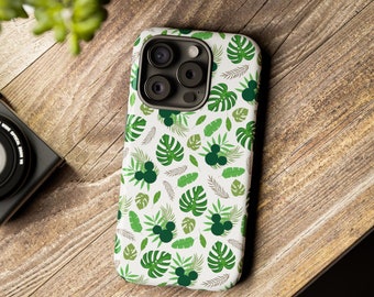 Funda de teléfono Mickey hawaiana, funda de iPhone Mickey, funda de teléfono Samsung Galaxy, funda de iPhone, funda de teléfono Minnie, funda iPhone 15 Pro, funda Pixel