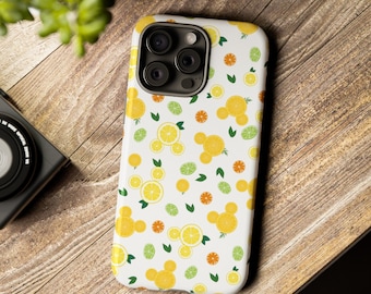 Funda para teléfono Citrus Mickey, funda para iPhone Mickey, funda para teléfono Samsung Galaxy, funda para iPhone, funda para teléfono Minnie, funda para iPhone 15 Pro, funda Pixel