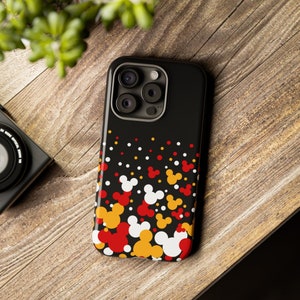 Custodia per telefono Topolino, Custodia per iPhone Topolino, Custodia per telefono Samsung Galaxy, Custodia per iPhone, Custodia per telefono Minnie, Custodia per iPhone 15 Pro, Custodia Pixel, Rosso