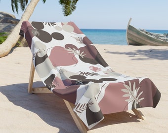 Boho Blush Beach Towel, Disney Towel, Mickey Mouse Beach Accessories, Disney Pool Towel, Minnie Towel, Mickey Minimalistic Towel, Purple