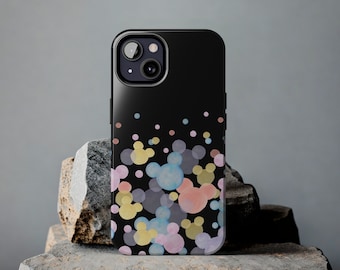 Mickey Colorful Phone Case, Mickey iPhone Cover, Samsung Galaxy Phone Case, iPhone Case, Minnie Phone Case, iPhone 15 Pro Case, Pixel Case