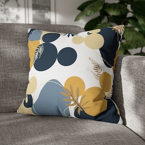 Cuscino Boho Navy, Cuscino nascosto di Topolino, Geometrico, Chic moderno, Minimalista, Ufficio Minnie, Arredamento per la casa, Regalo, Arredamento per ufficio, Cuscino