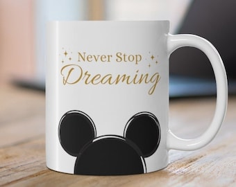 Tasse Mickey Mouse, Tasse inspirée disney, Mug Magic Kingdom, Cadeau Disney, Tasse à café Disney, Tasse à thé Disney, Mug souris Minnie, Disney Home