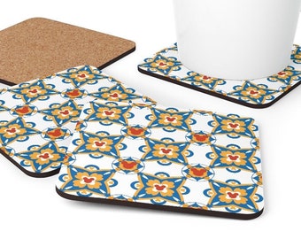 Disney Mosaic Pattern Coaster Set of 4, Disney Coaster, Minnie Mouse Coaster, Disney Home, Disney, Disney Office, Disney Drink, Disney Gift